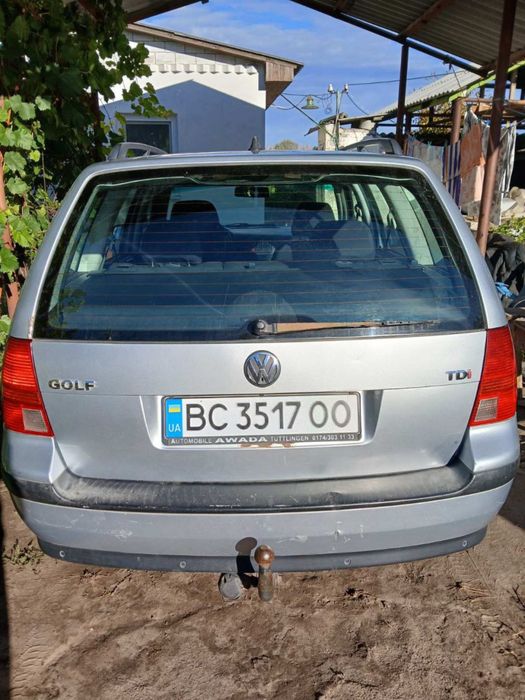 Продам авто volkswagen golf 4 1.9 TDI 2002 на полном ходу
