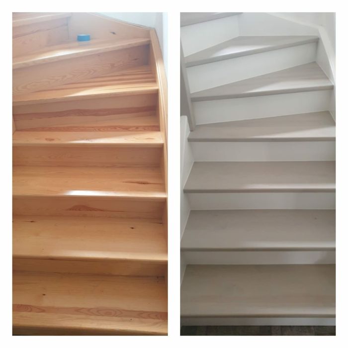 Cyklinowanie, lakierowanie, renowacja schodów