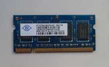 NANYA 1 GB pamięć RAM do laptopa DDR2 PC2-6400S-666 kość SODIMM 800MHz