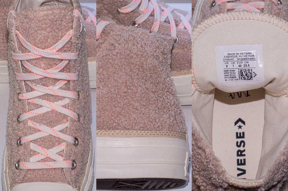 ‼️Кеди високі Converse Chuck Taylor All Star Hi 570024C 39 р. оригінал