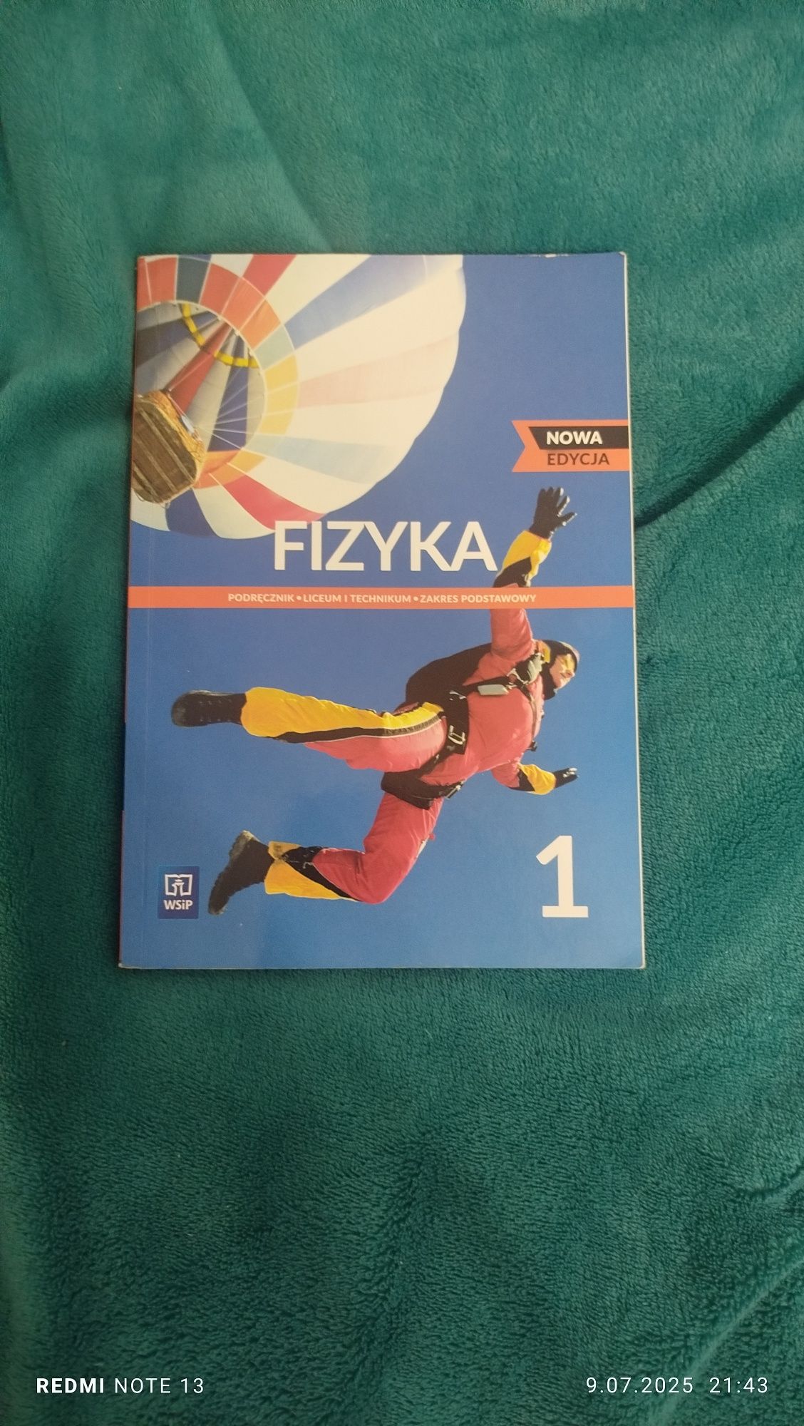 Podręcznik - Fizyka Nowa edycja zakres podstawowy klasa 1