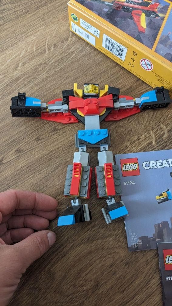 LEGO creato 3124 3w1 robot