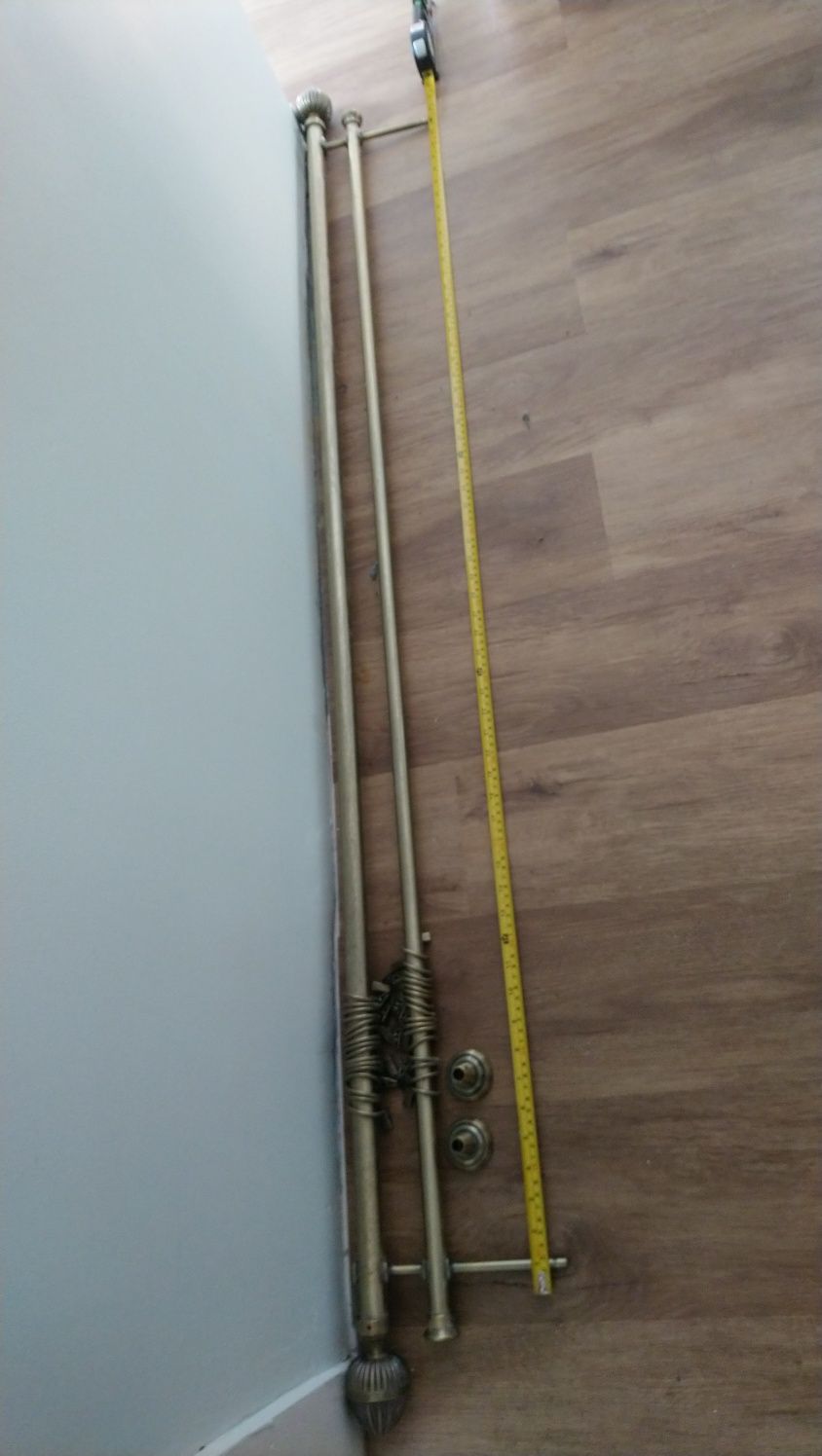 Karnisz podwójny 160 cm