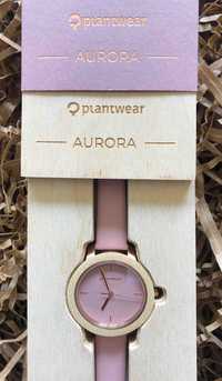Drewniany zegarek Plantwear Fusion Aurora Klon