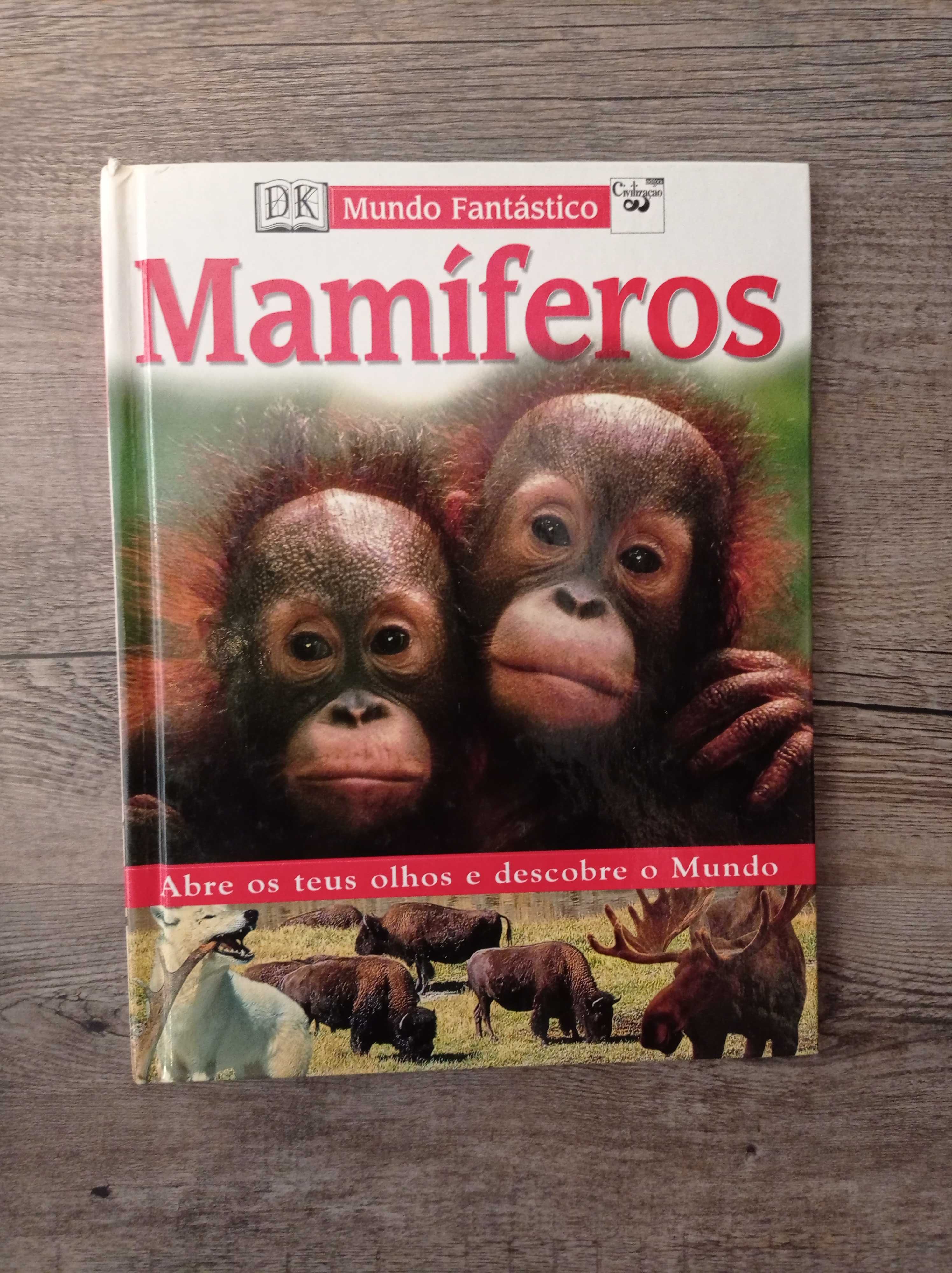 Livro Mundo Fantástico - Mamíferos