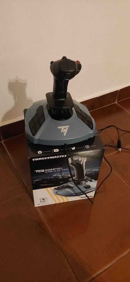 Airbus Joystick Sidestick Yoke Thrustmaster TCA