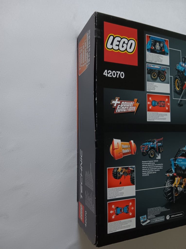 Nieotwarte Lego Technic 42070 Terenowy Holownik 6x6