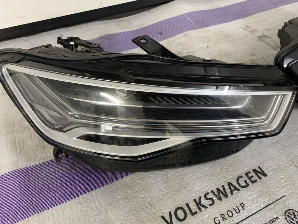 Audi A6 C7 lift lampy przod MATRIX LED komplet
