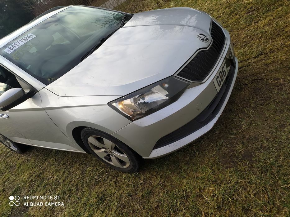 Fabia III 3 maska zderzak pas wzmocnienie 1.0mpi la7w