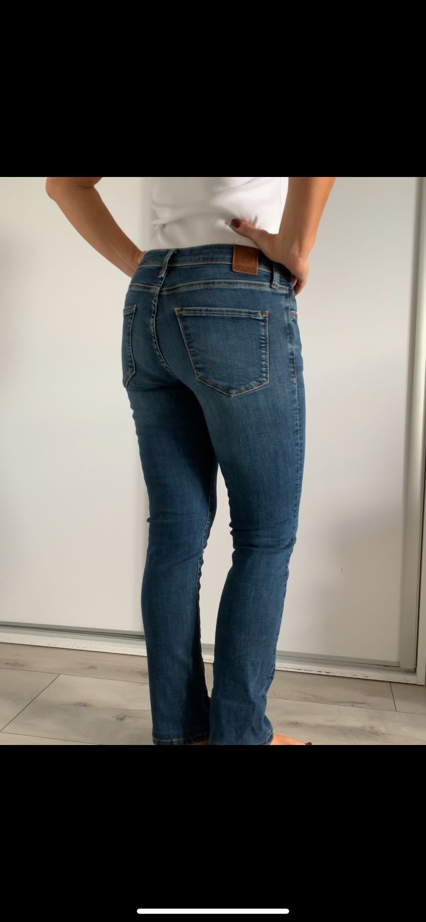 Jeansy skinny, rozmiar XS