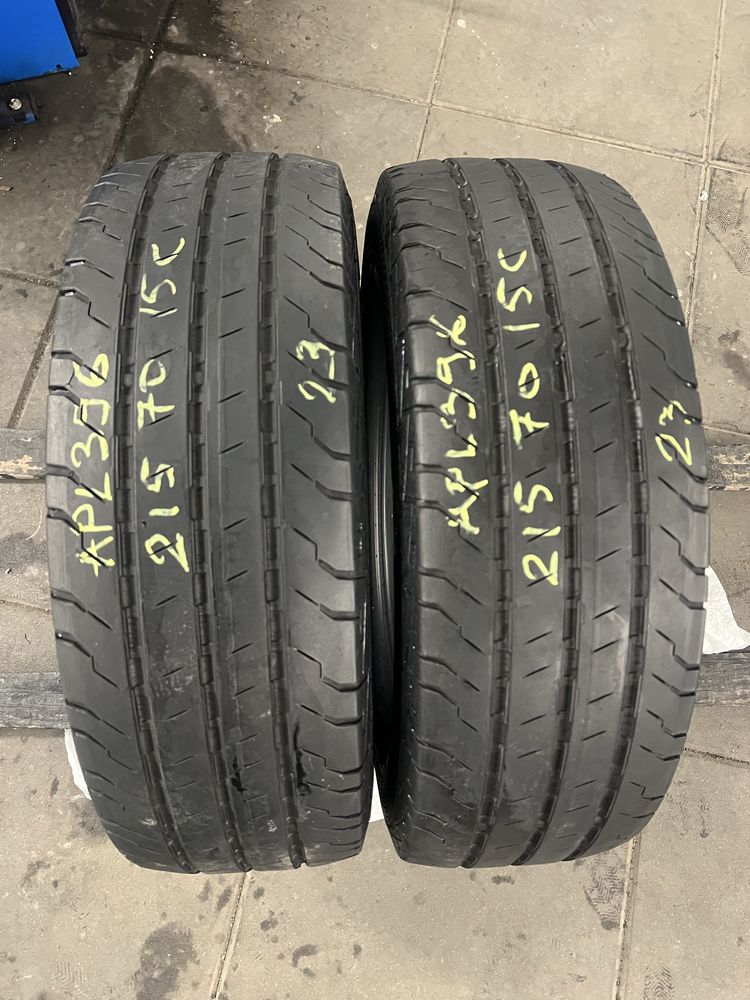 Opony letnie 215/70/R15C Continental ContiVanContact 100 / 23r - 2 szt