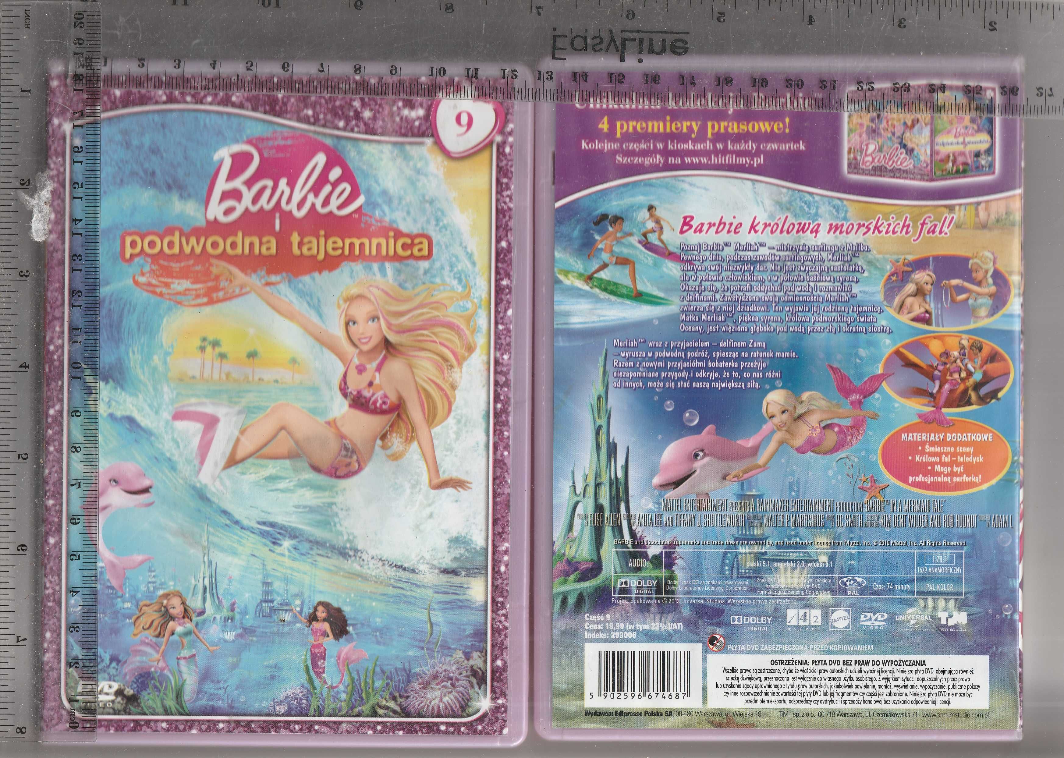 Barbie i podwodna tajemnica DVD