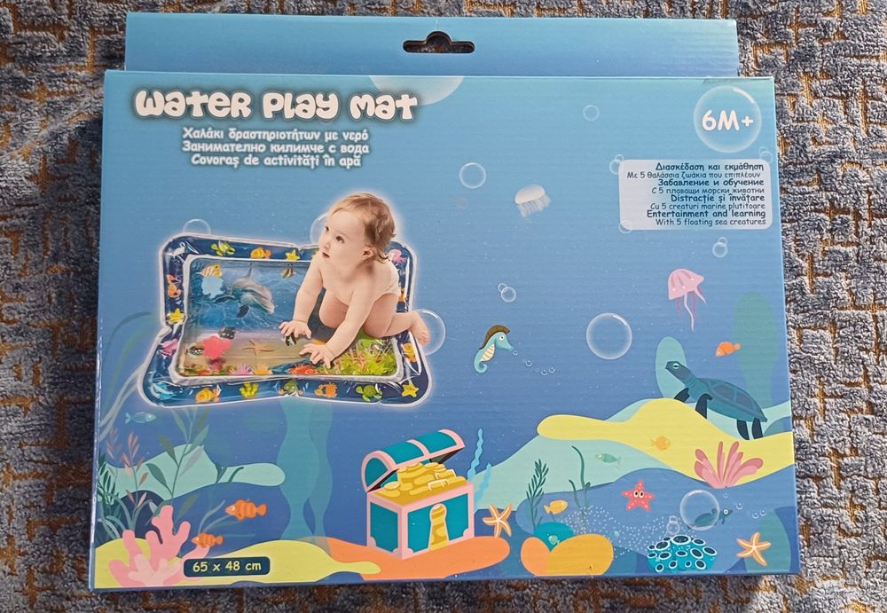 Водный коврик с рыбками