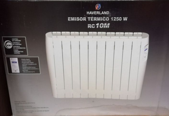 Vendo emissor térmico 1250 w RC 10M