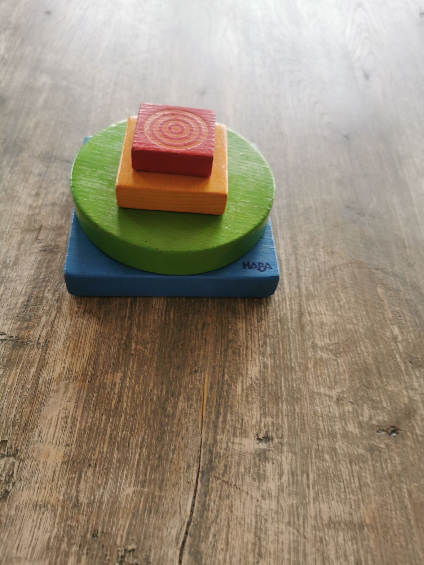 Pierwsza układanka, Montessori, drewniana
