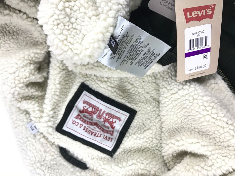 XXL 52 3XL 54 levis оригинал джинсовая левис  вельветовая куртка