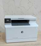 Лазерний мережевий кольоровий БФП HP Color LaserJet Pro M180n + кабелі