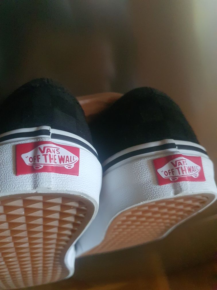 Оригінал! 41р Vans Era Deboss Checkerboard Слипоны