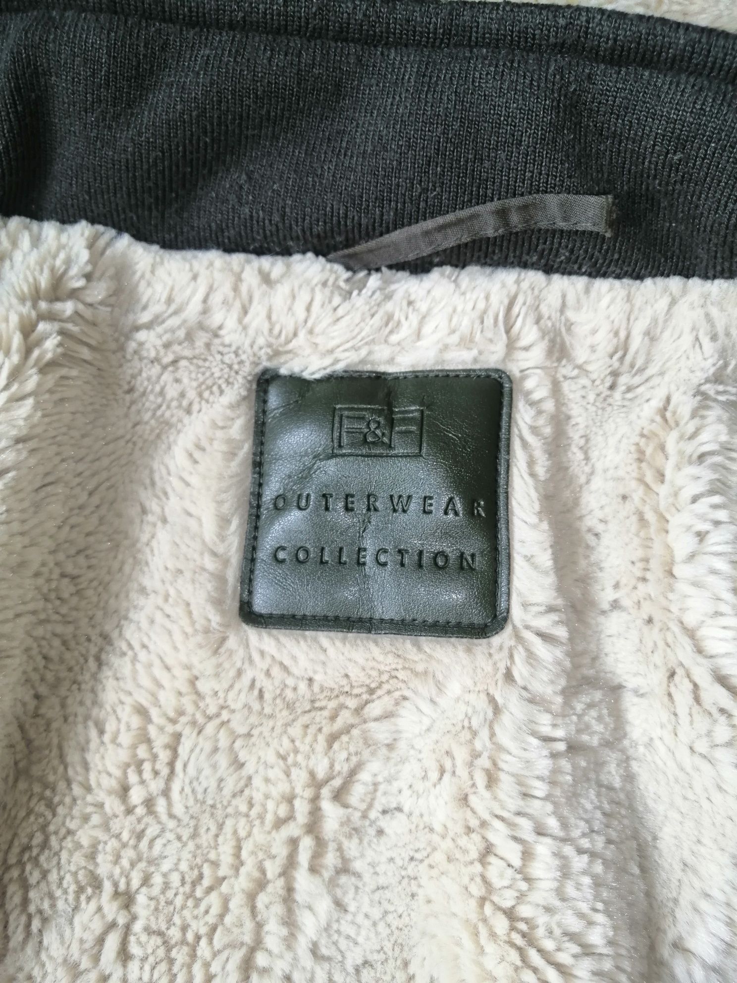 Kurtka zimowa f&f outerwear Collection damska khaki 40