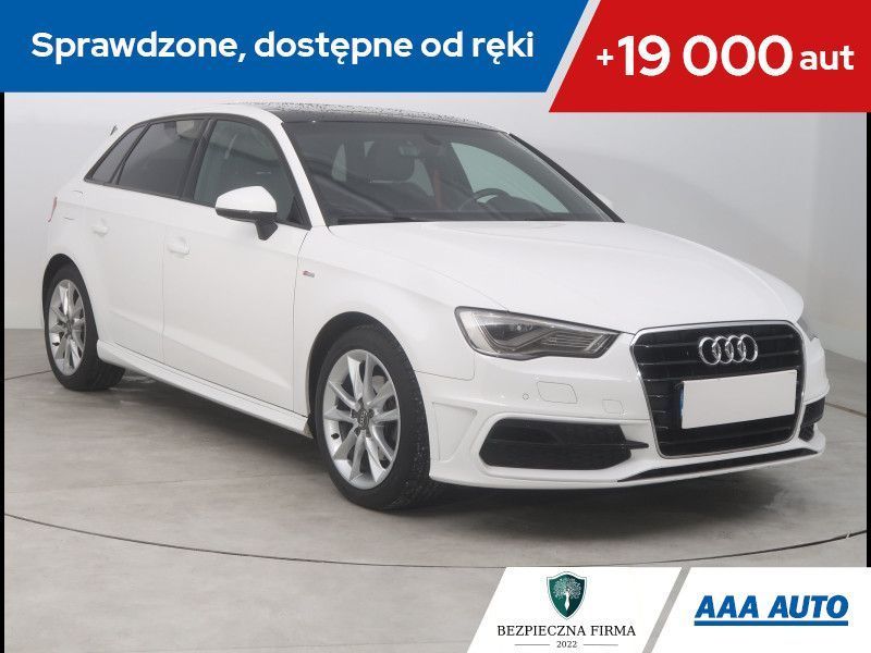 Audi A3 Sportback 1.4 TFSI S-Line , Salon Polska, Skóra, Navi, Klimatronic, Tempomat,