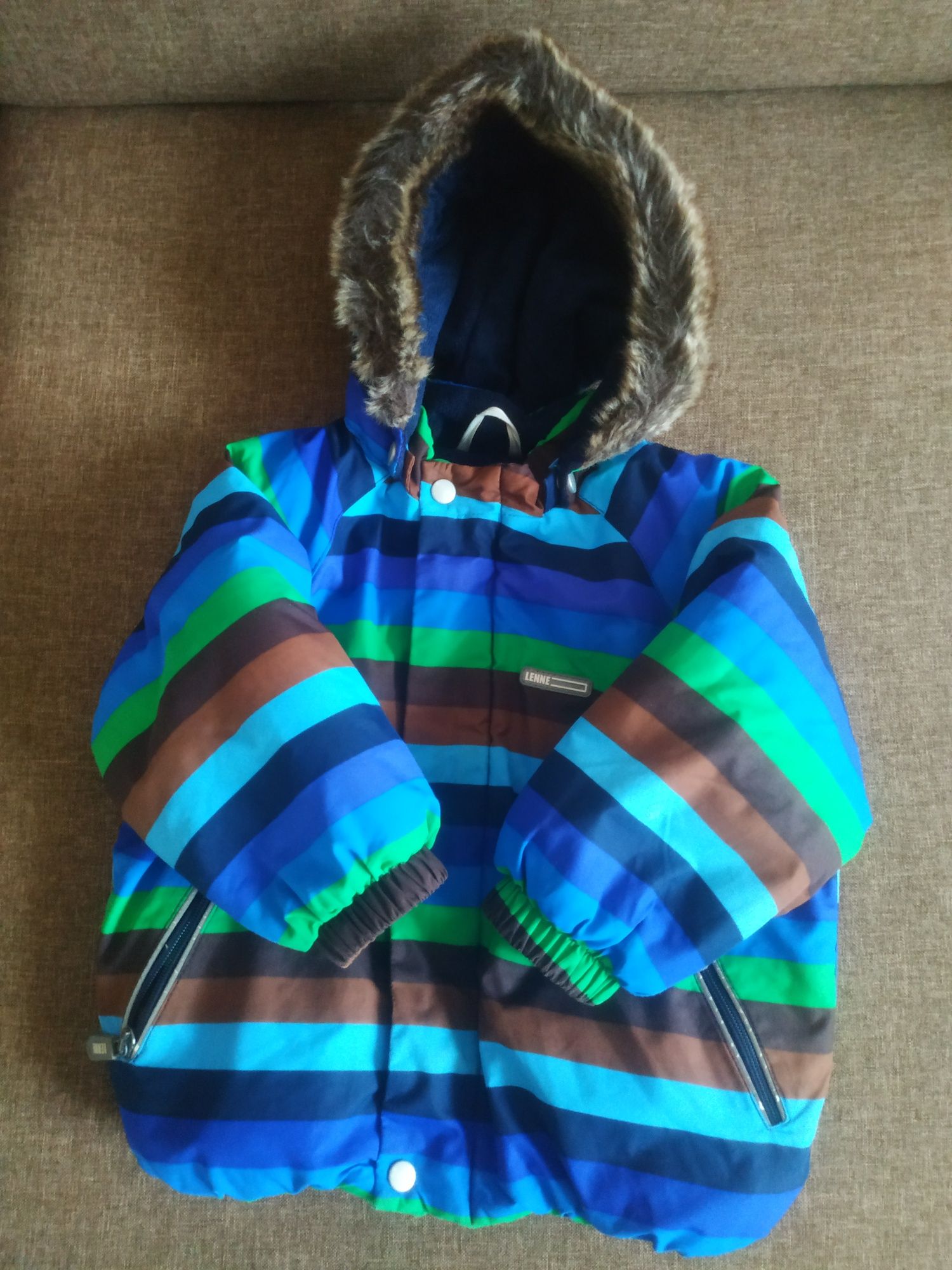 Зимовий комбінезон Lenne, куртка+штани, розмір 80(+6)