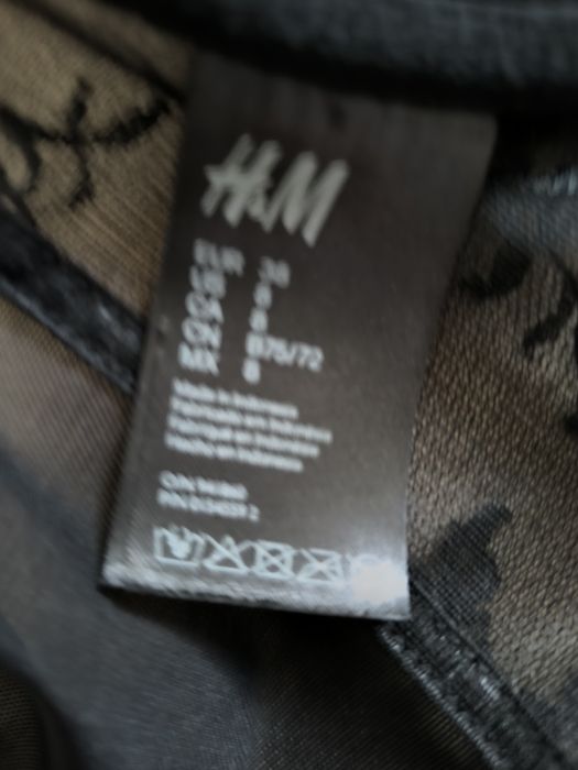 Czarny gorset H&M-roz.38.