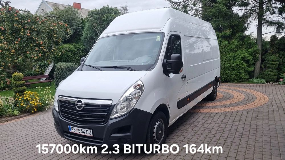 Opel Movano  Opel Movano 2.3 164km BITURBO 157000 udokumentowany