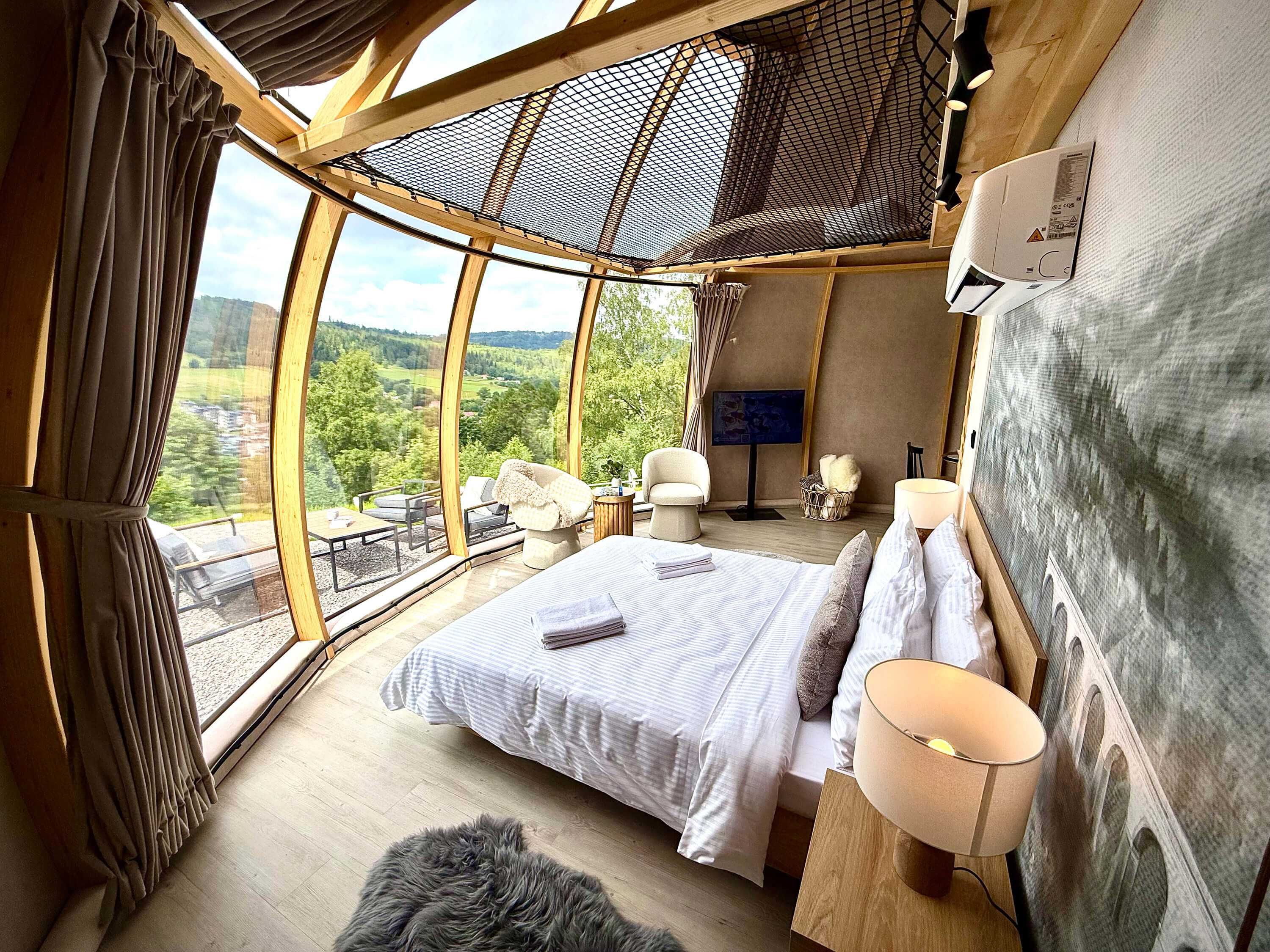 Wisła Glamping – luksusowe Glampy w górach, jacuzzi & sauna w cenie!