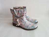 RIEKER letnie botki - wiosenne kozaki - damskie buty