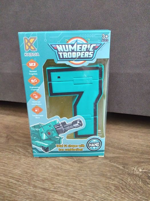 Трансботи, трансформер цифра, цифра-пушка