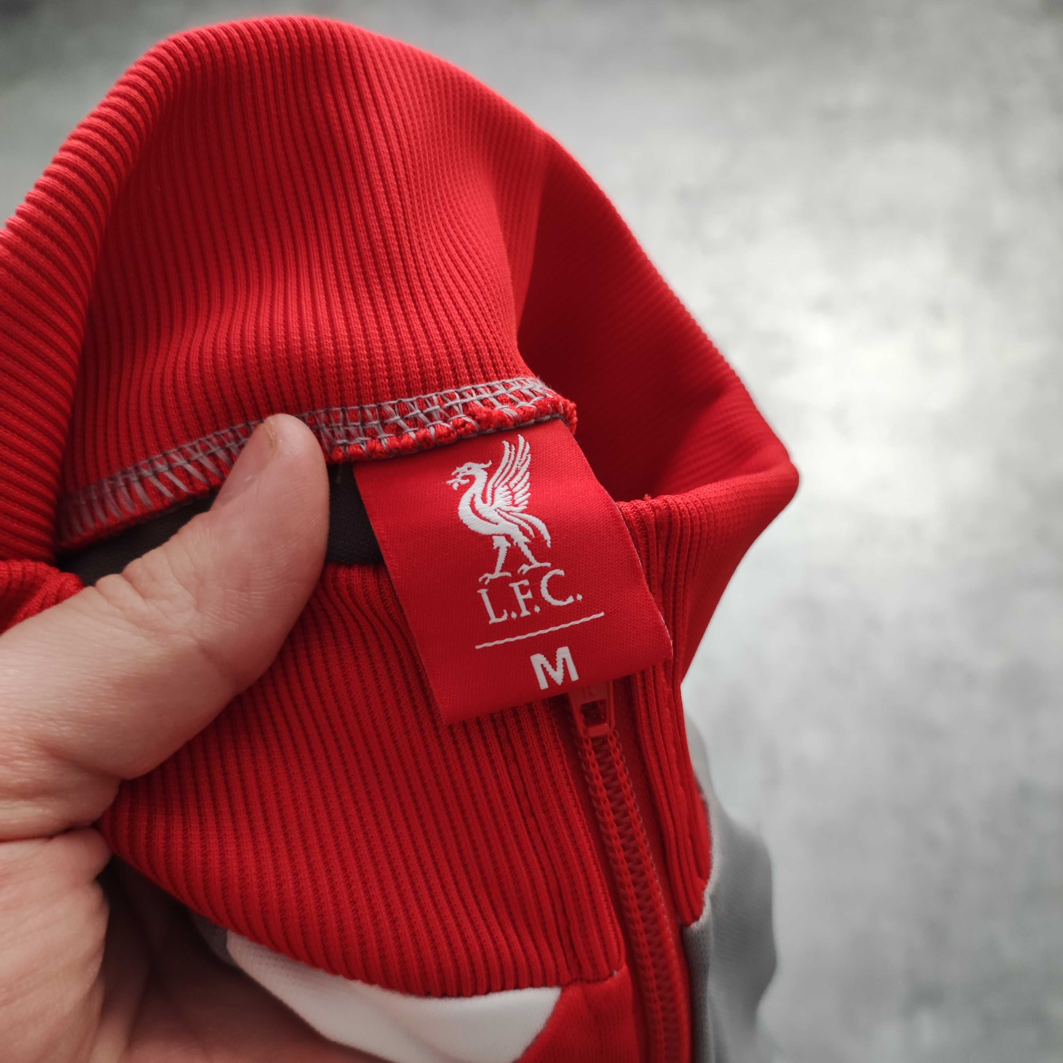 MĘSKA Bluza Rozpinana Liverpool FC Piłka Nożna Retro Stadion Kibic