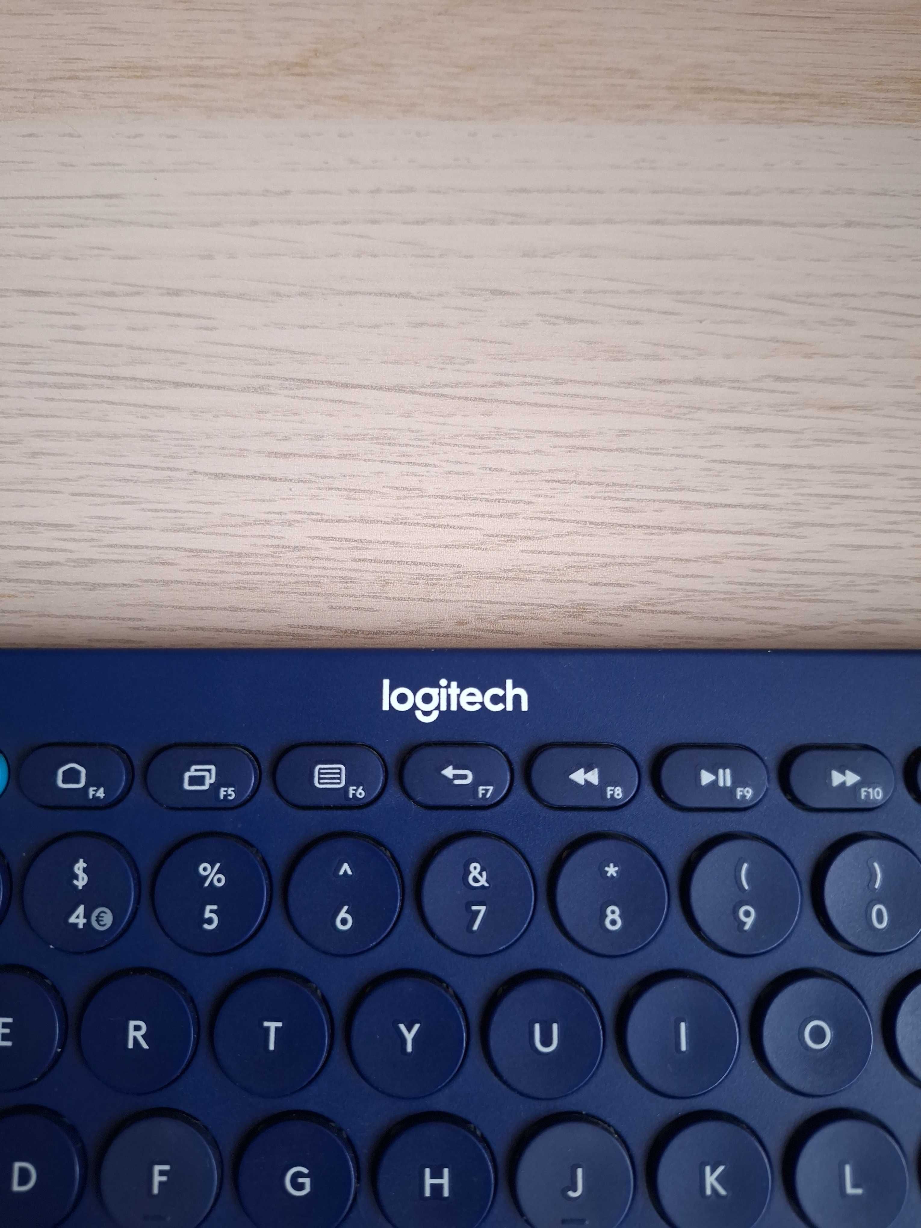 Logitech K380 Bluetooth – Niebieska