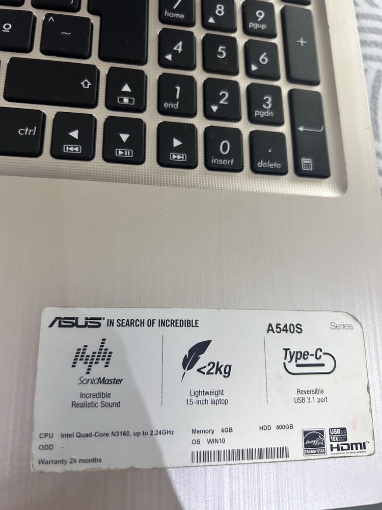 Portatil Asus em bom estado