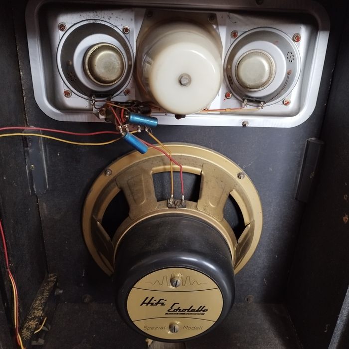 Powermixer Dynacord Eminent 100A kolumny Eholette vintage Hi-Fi