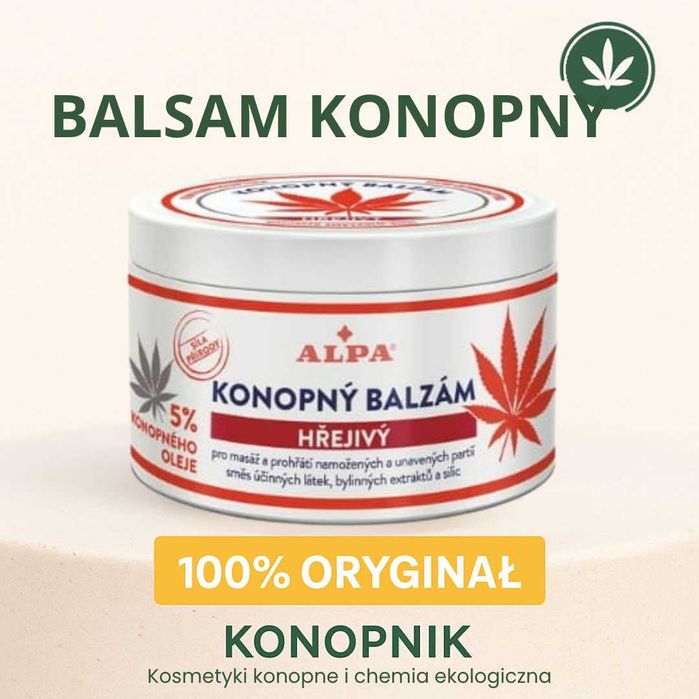 ALPA maść balsam konopny rozgrzewający 250ml