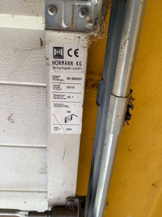 Brama Garażowa używana Hormann
