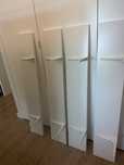 4 Prateleiras IKEA com suportes