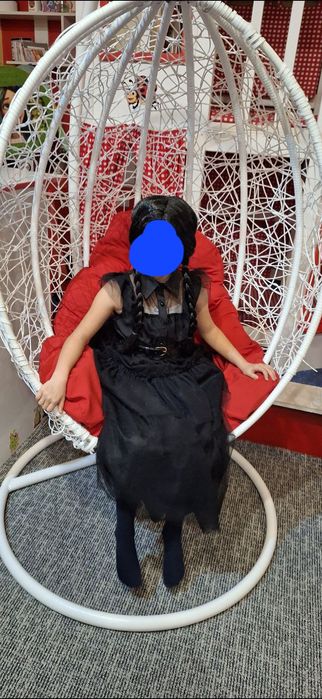 Костюм венздей(платье,парик,пояс)