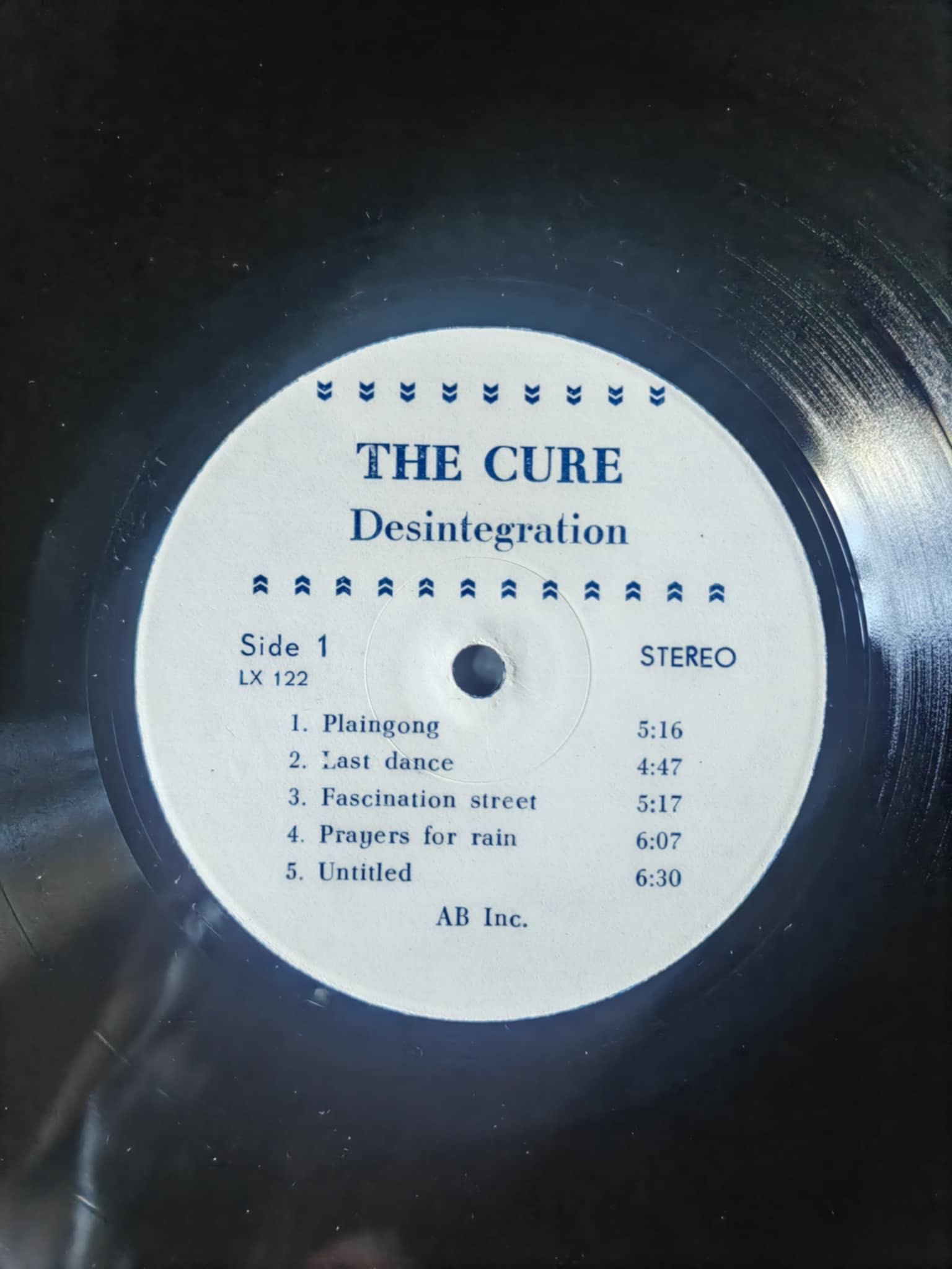 The Cure – Desintegration Disintegration Winyl 1989 Polska
