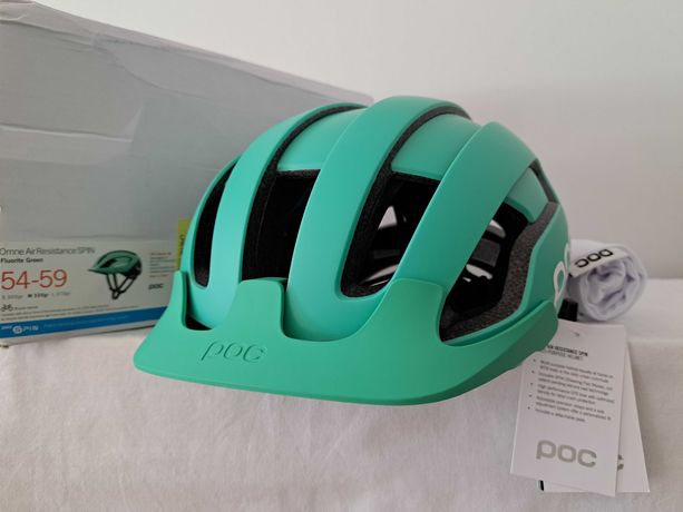 Kask rowerowy Poc Omne Air Resistance Spin Fluorite Green M 54-59cm