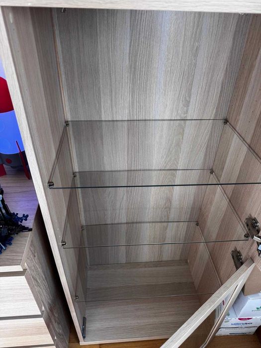 Vendo 3 prateleiras de vidro BESTÅ 56x36 cm