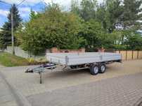 Przyczepa Platforma POL-METAL*DMC 2000KG *Otwierane Burty * 500 x 195*