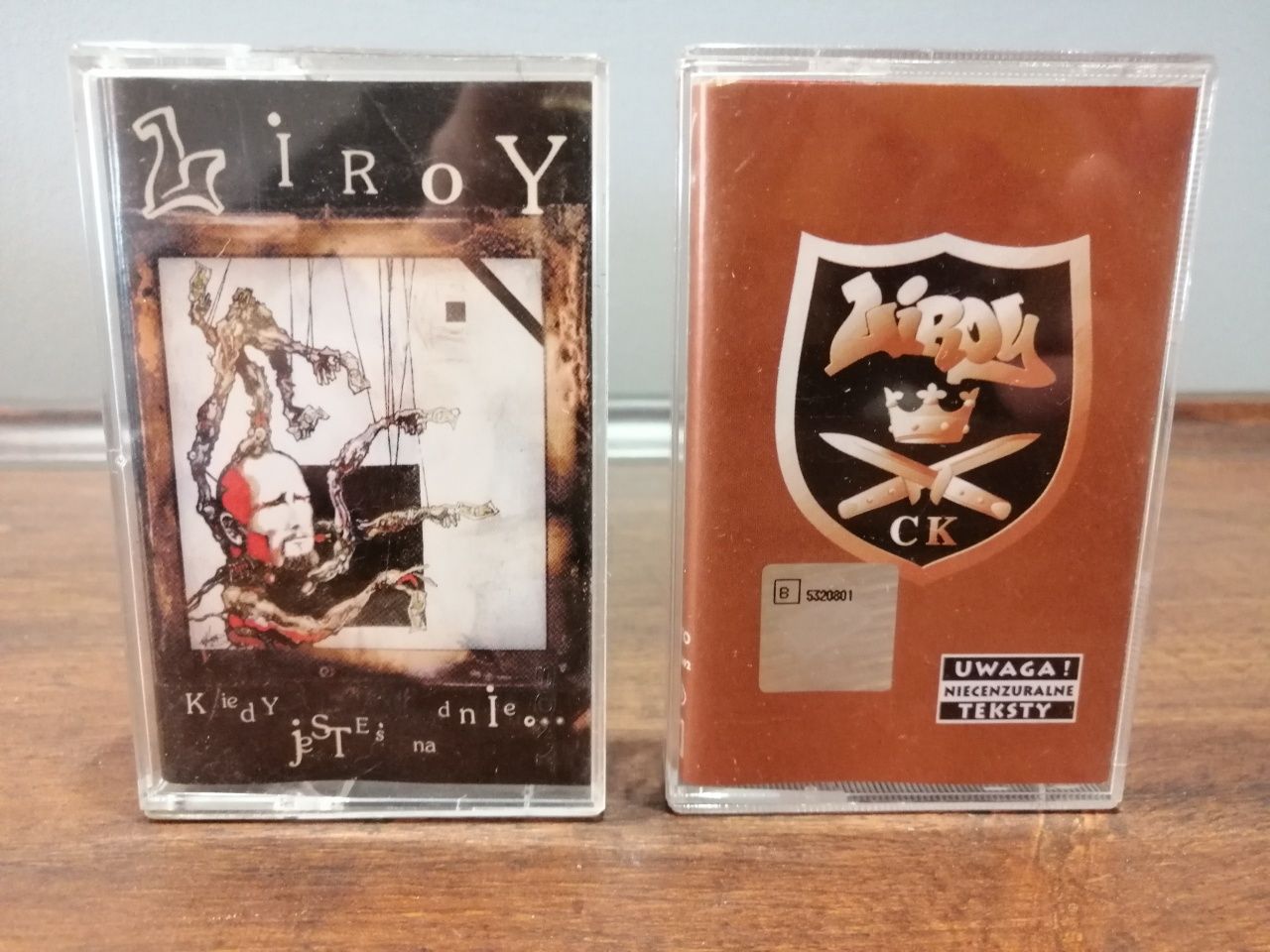 2 kasety Liroy (single)