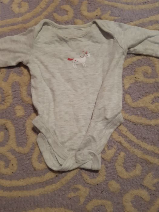 Body z jednorożcem Mothercare 3-6 mcy
