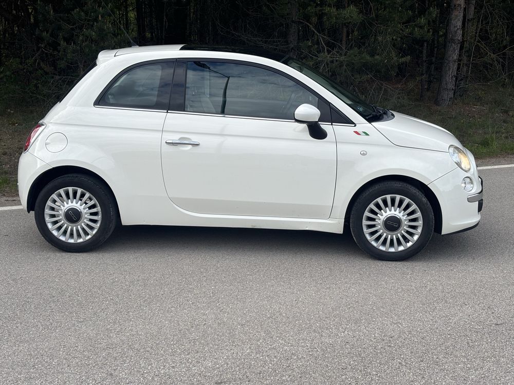 Fiat 500 Alu/Ks.serwisowa/Panorama