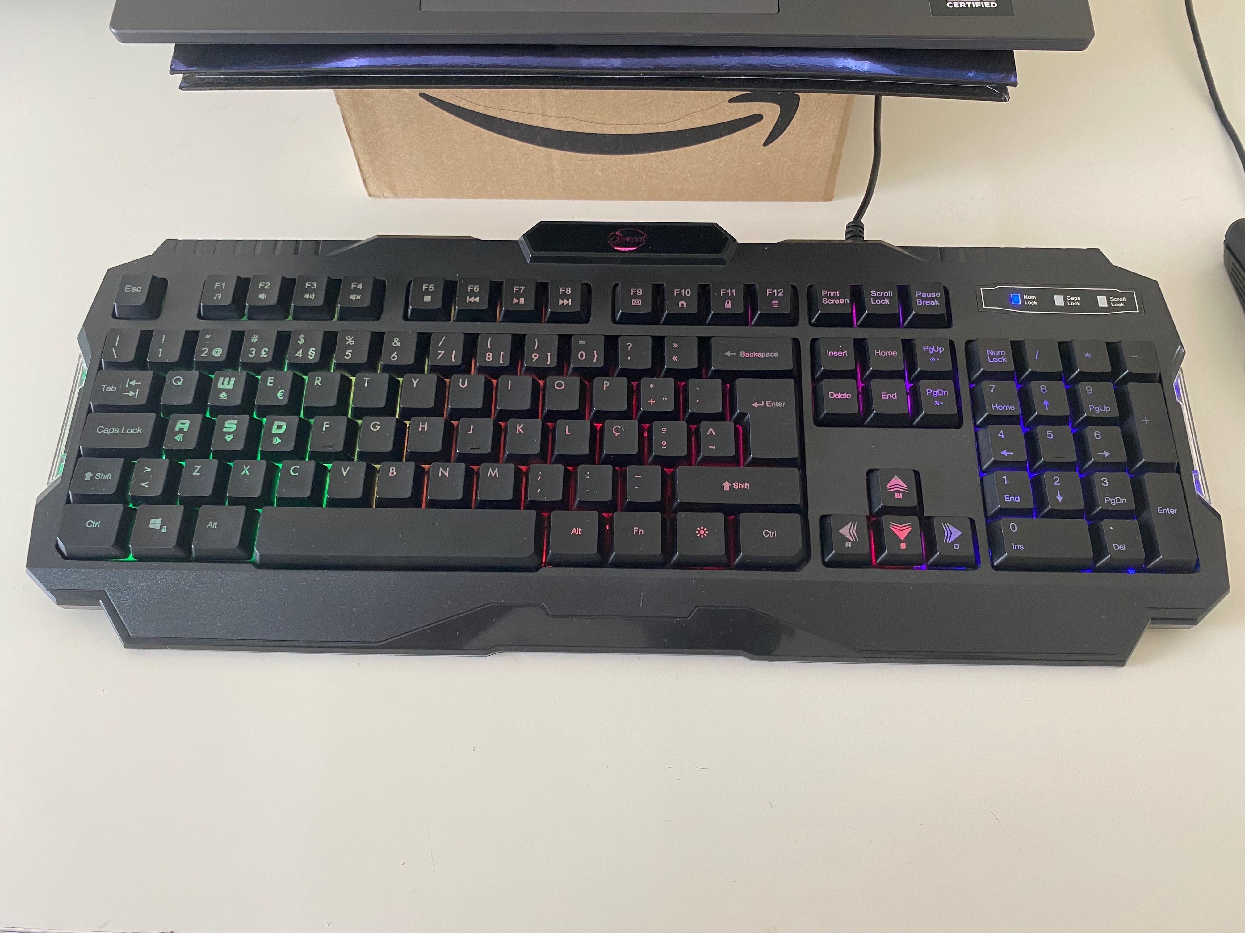 Teclado RGB gaming Smart