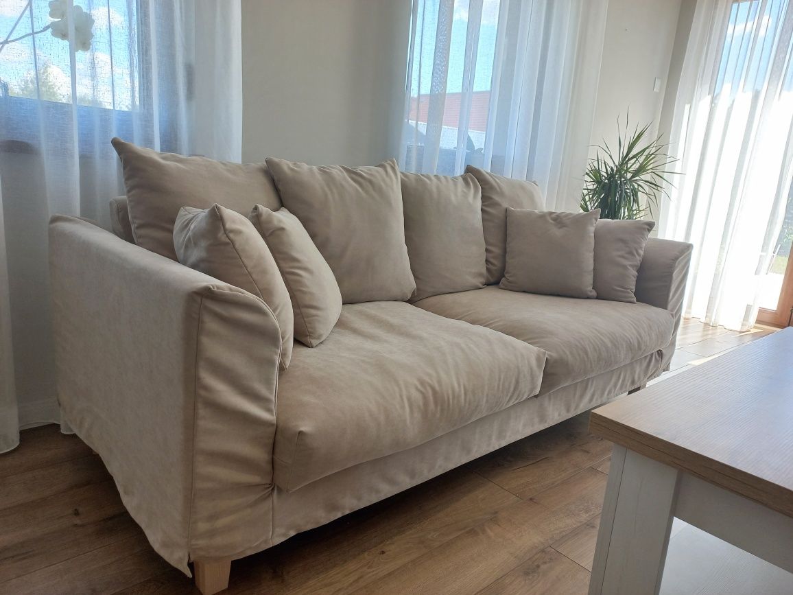 Sofa  kanapa 3 osobowa beżowa