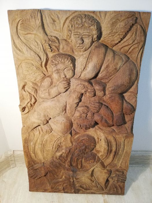 Sprzedam rzeźbę motyw biblijny