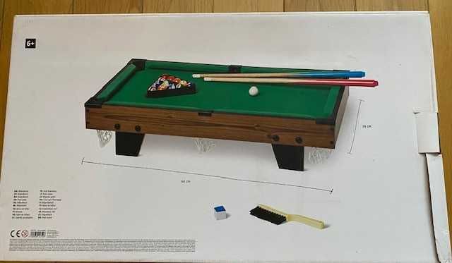 Mini stół bilardowy dla dzieci