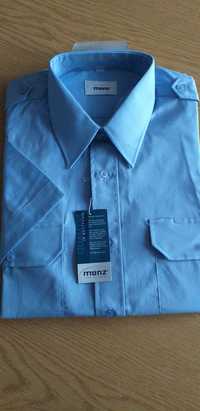 Koszula męska z krótkim rękawem firmy Munz, rozmiar L